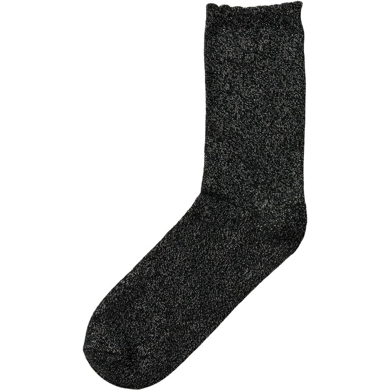 NAME IT Ponožky NKFGLITTER čierna 67519138