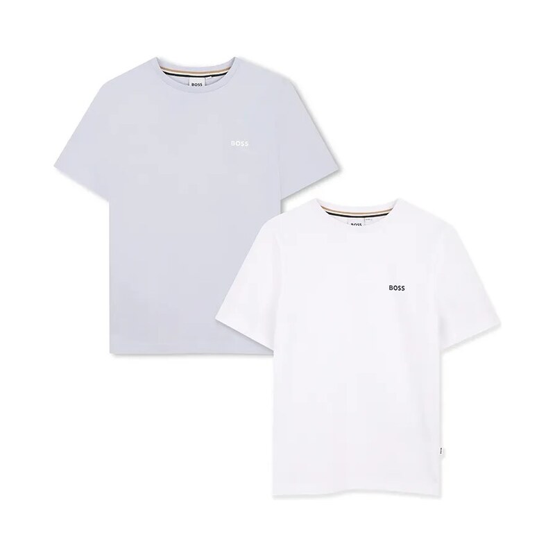 Detské bavlnené tričko BOSS 67515653