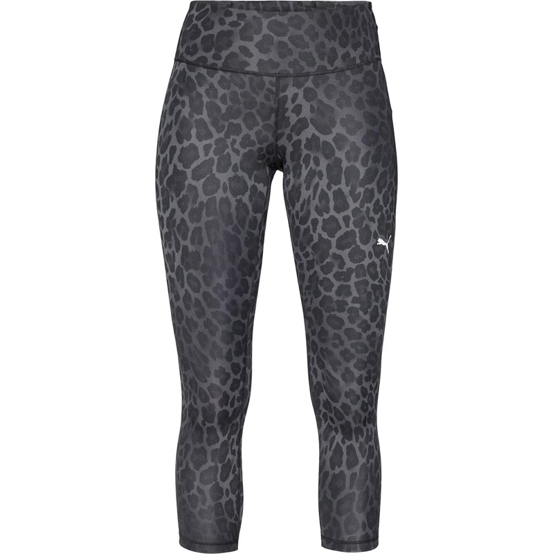 PUMA Športové nohavice Essential sivá / čierna / biela 67519178