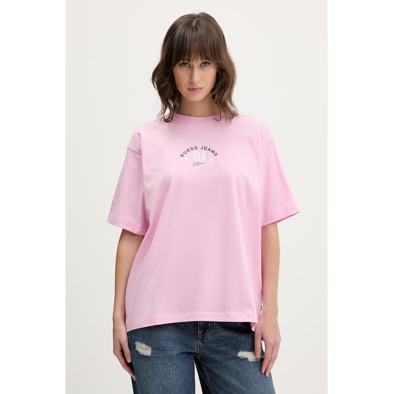 Bavlnené tričko Guess Jeans 67515716