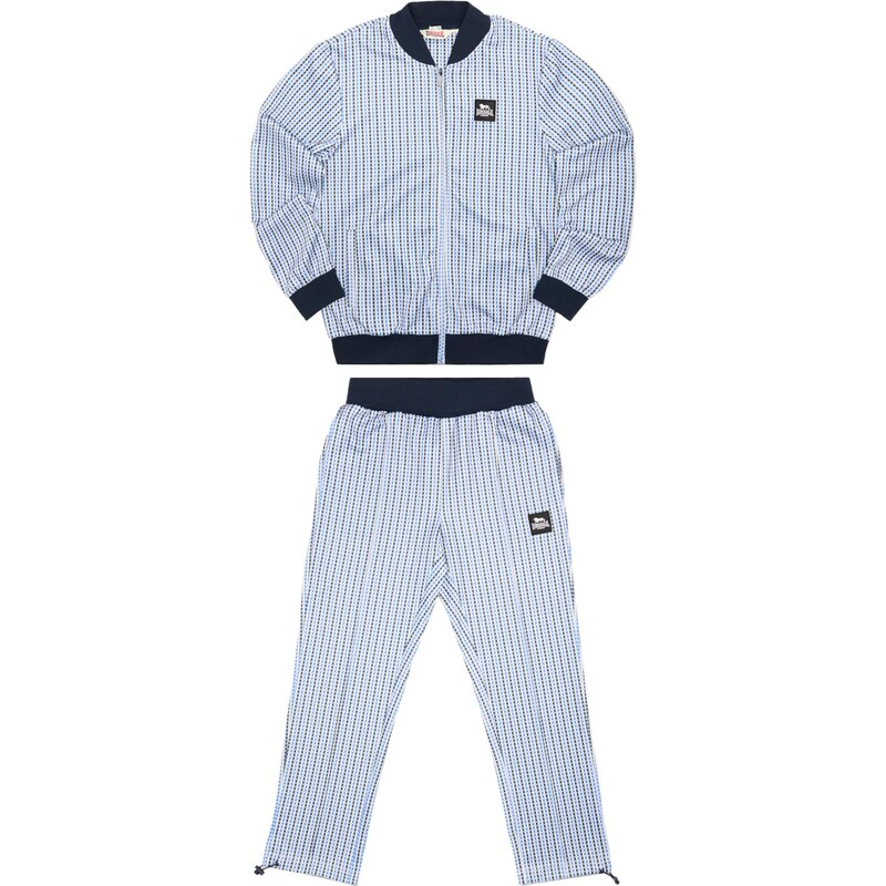 LONSDALE Joggingová súprava Garvary námornícka modrá / čierna / biela 67519262