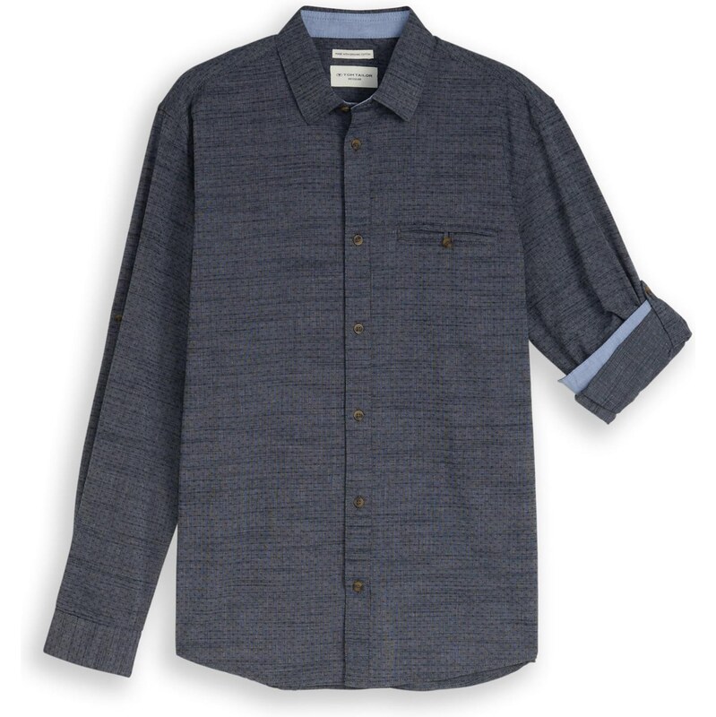 TOM TAILOR Košeľa námornícka modrá 67519279