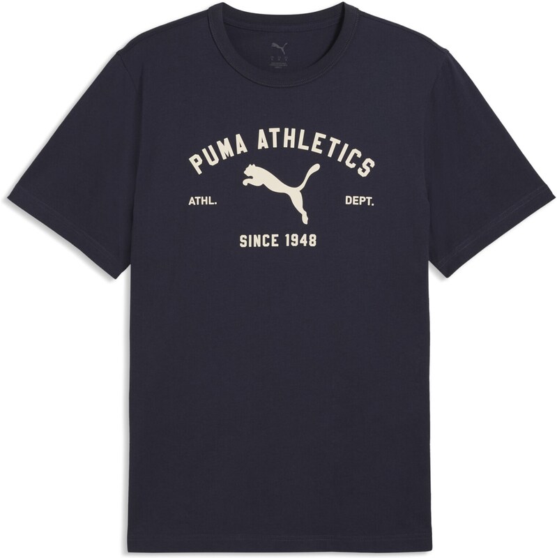 PUMA Tričko Class námornícka modrá / biela 67519313