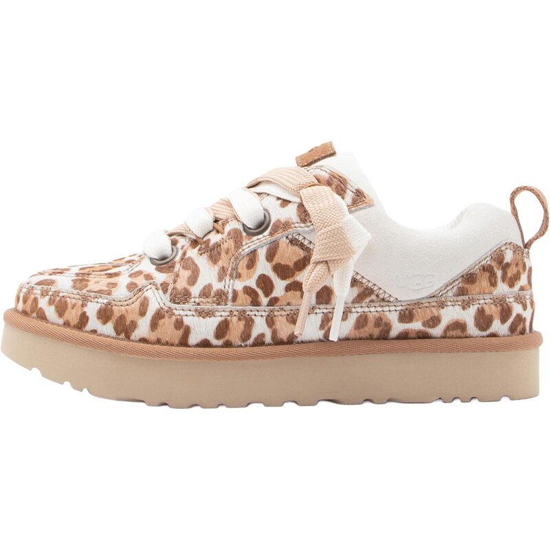 UGG Nízke tenisky Lo Lowmel Plains hnedá / kapučíno / biela 67519557