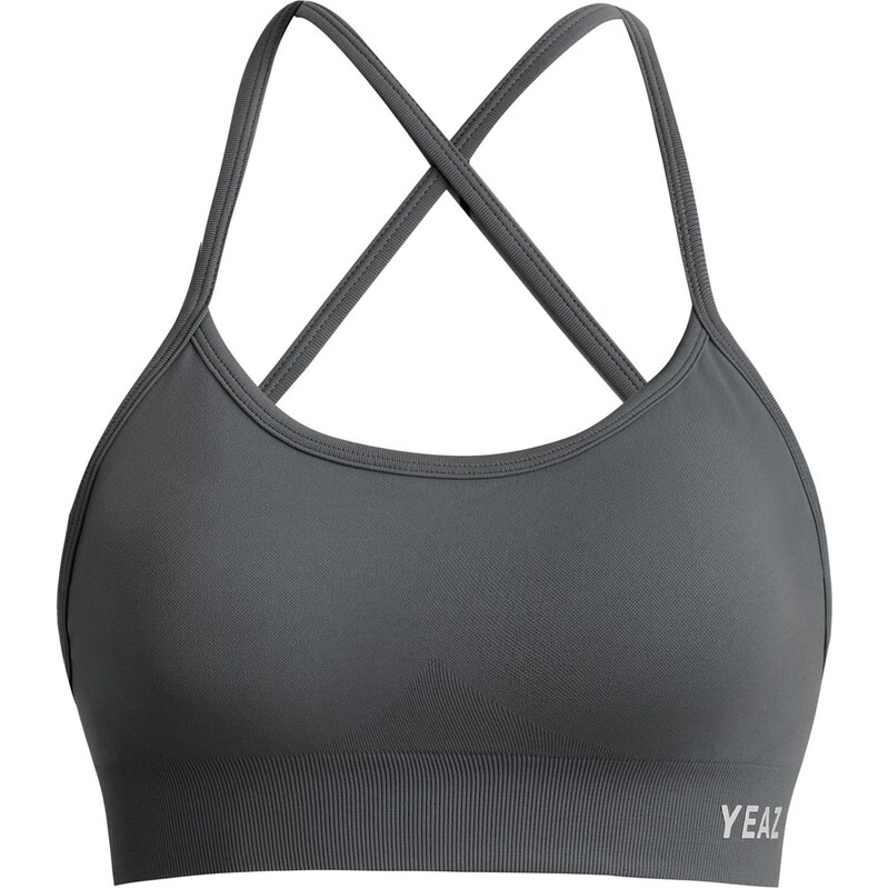 YEAZ Športový top Vice antracitová / biela 67519586