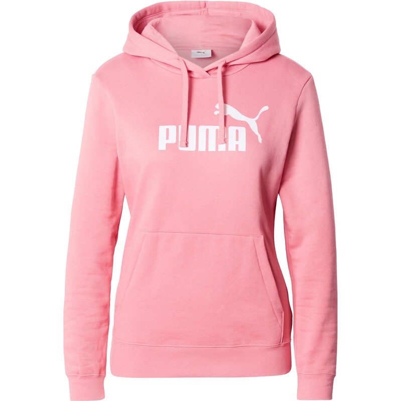 PUMA Športová mikina ESS No. 1 ružová / biela 67519596