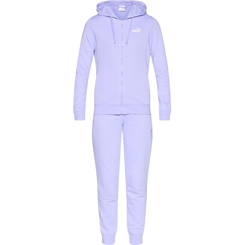 PUMA Tréningový komplet levanduľová / biela 67519601