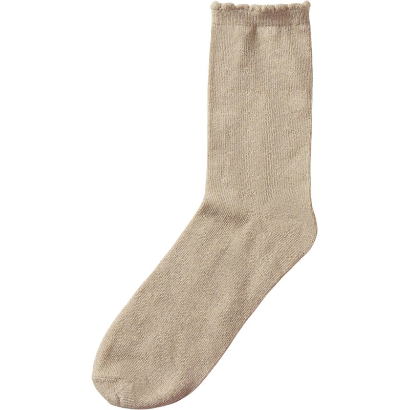 NAME IT Ponožky NKFGLITTER béžová 67519624