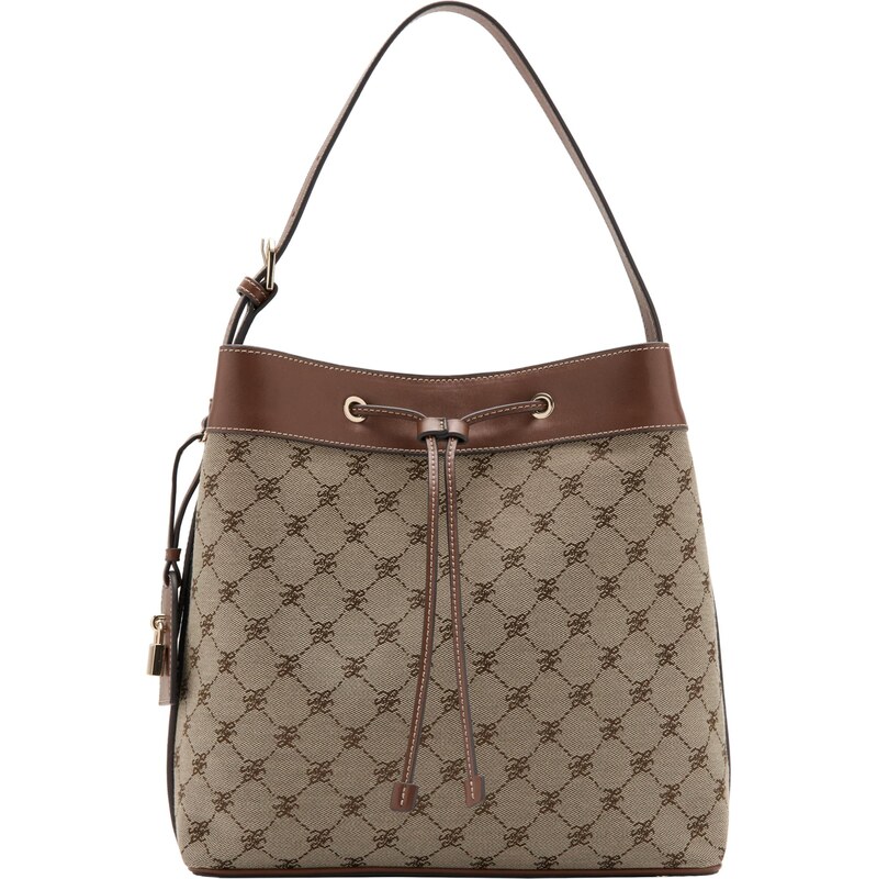 MANGO Kabelka na rameno béžová / hnedá 67519676