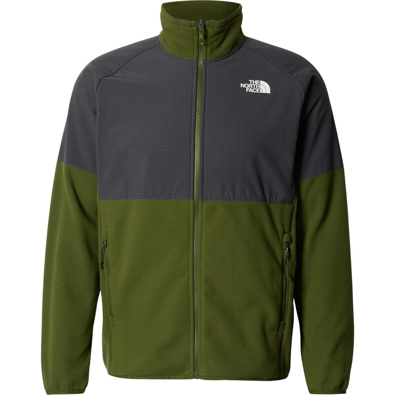 THE NORTH FACE Funkčná flisová bunda GLACIER grafitová / olivová 67519709
