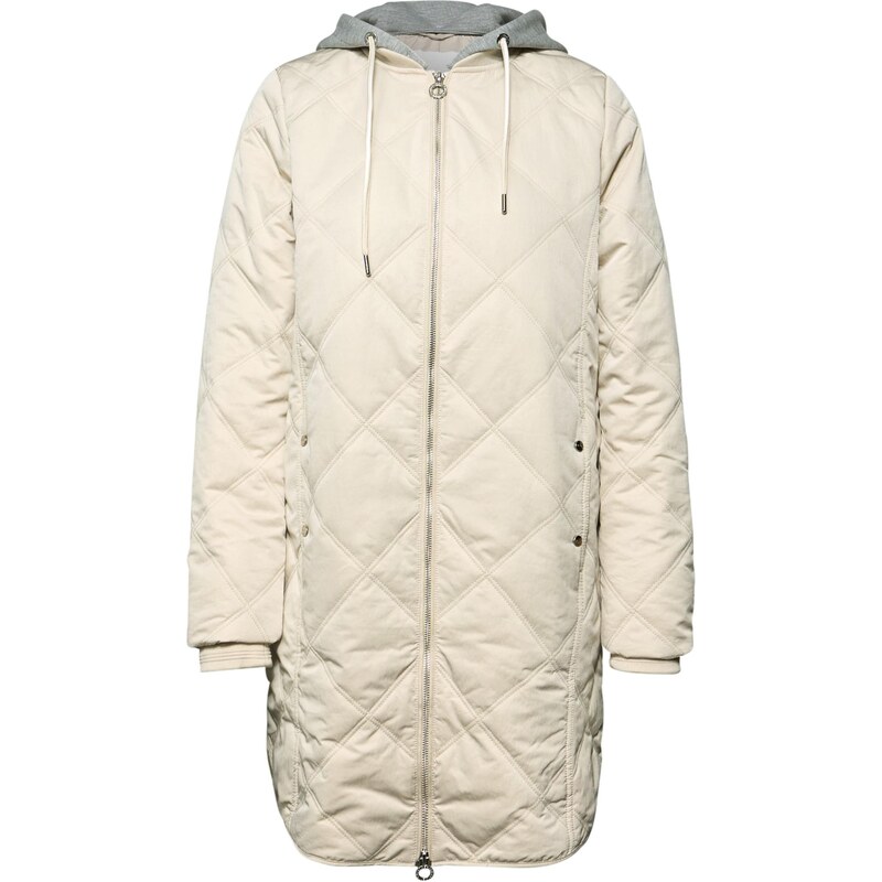 STREET ONE Prechodný kabát svetlobéžová / sivá melírovaná 67520806