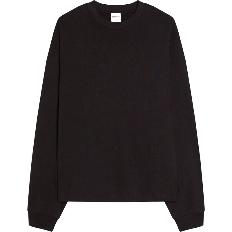 Bershka Tričko čierna 67520844