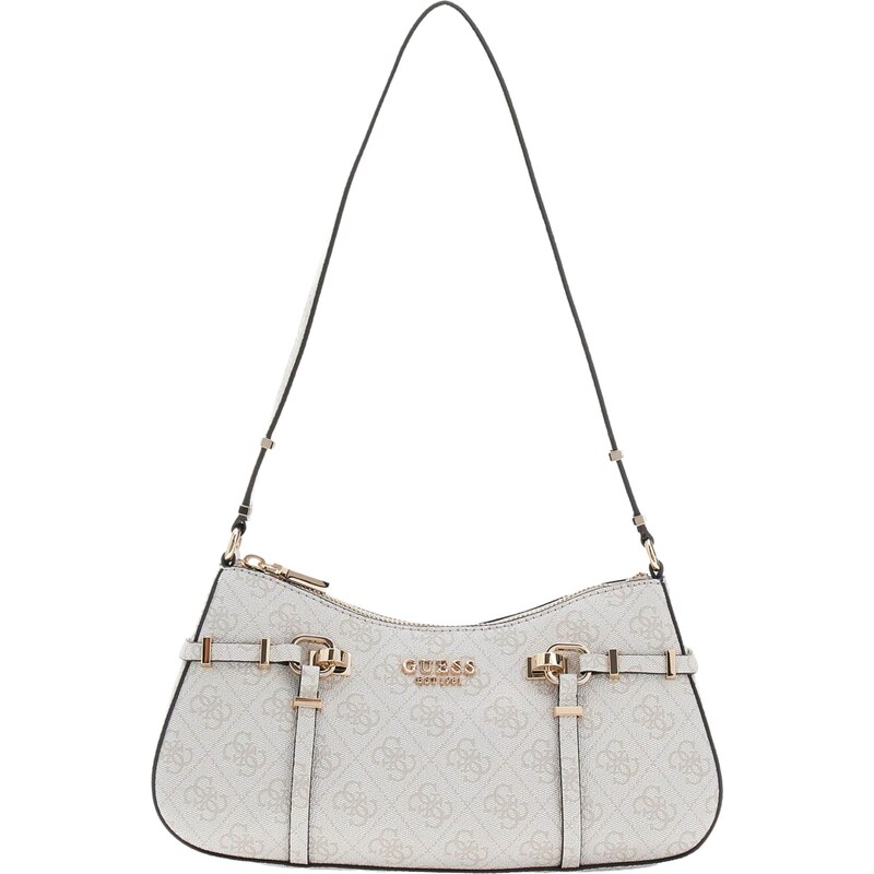 GUESS Kabelka na rameno Leona krémová / slonová kosť 67520853