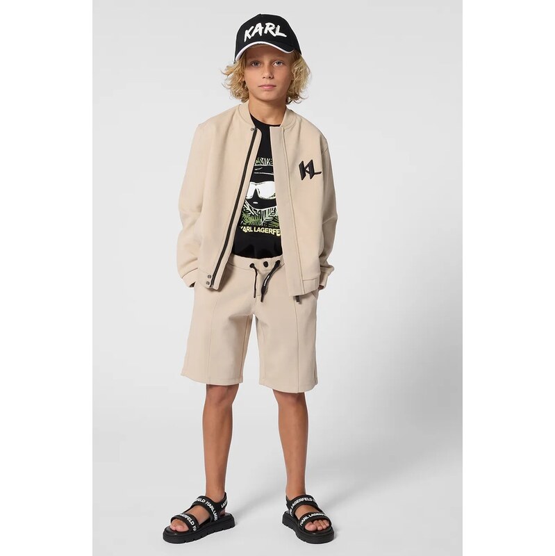 Detské krátke nohavice Karl Lagerfeld 67595660