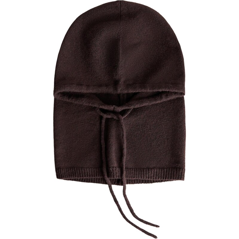 Bershka Čiapky tmavohnedá 67520899