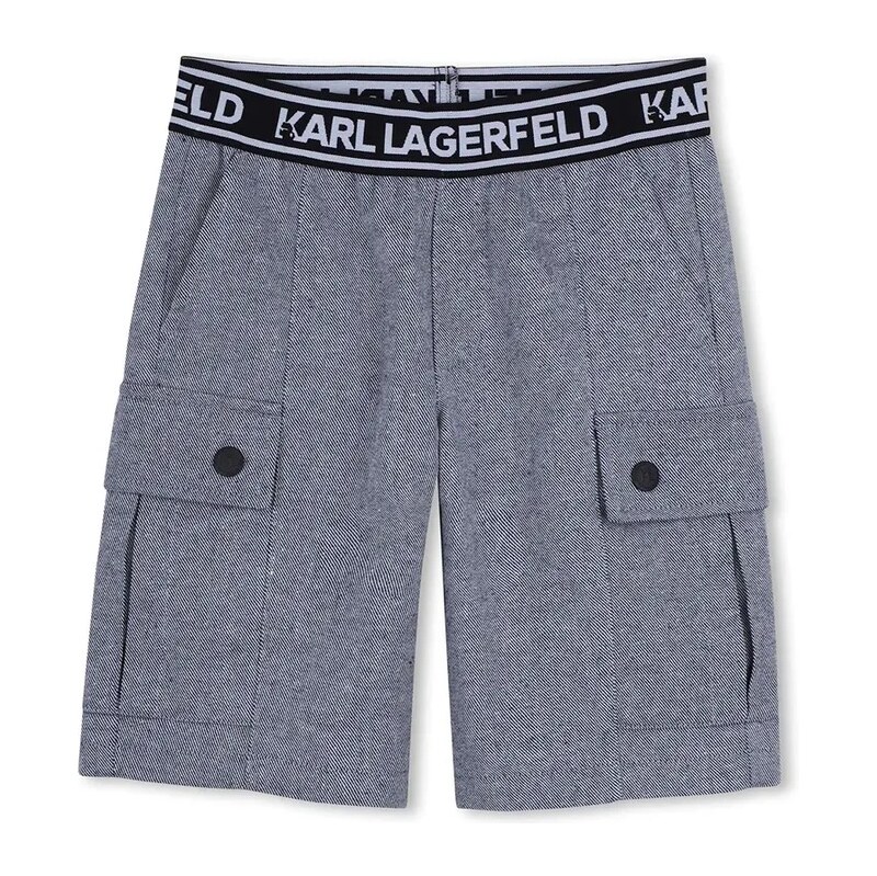 Detské bavlnené šortky Karl Lagerfeld 67516207