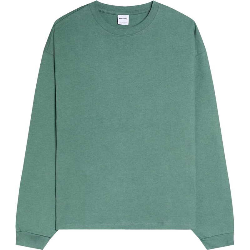 Bershka Tričko zelená 67520901