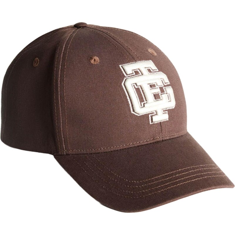 Bershka Čiapka hnedá / biela 67520966