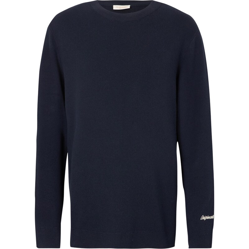 JACK & JONES Sveter JORNORREBRO tmavomodrá 67521007