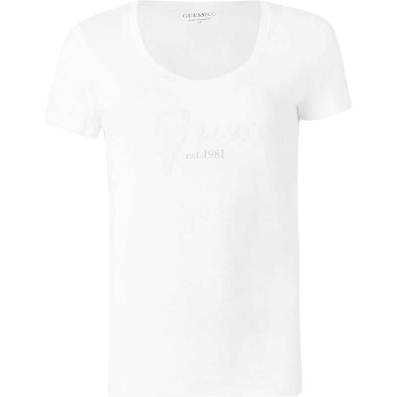 GUESS Tričko biela 67521016