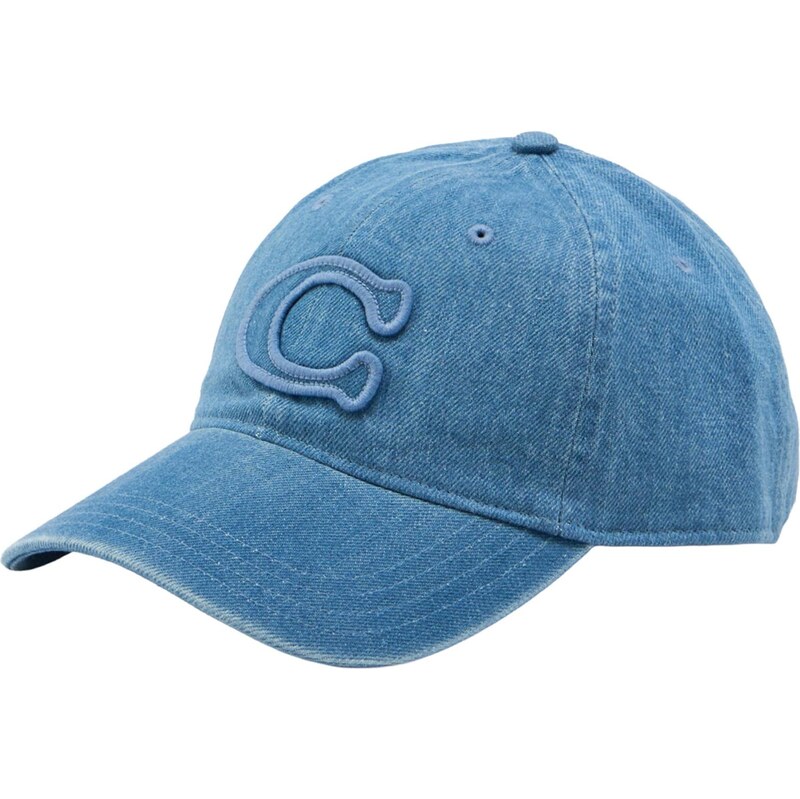 COACH Čiapka modrá denim 67521211