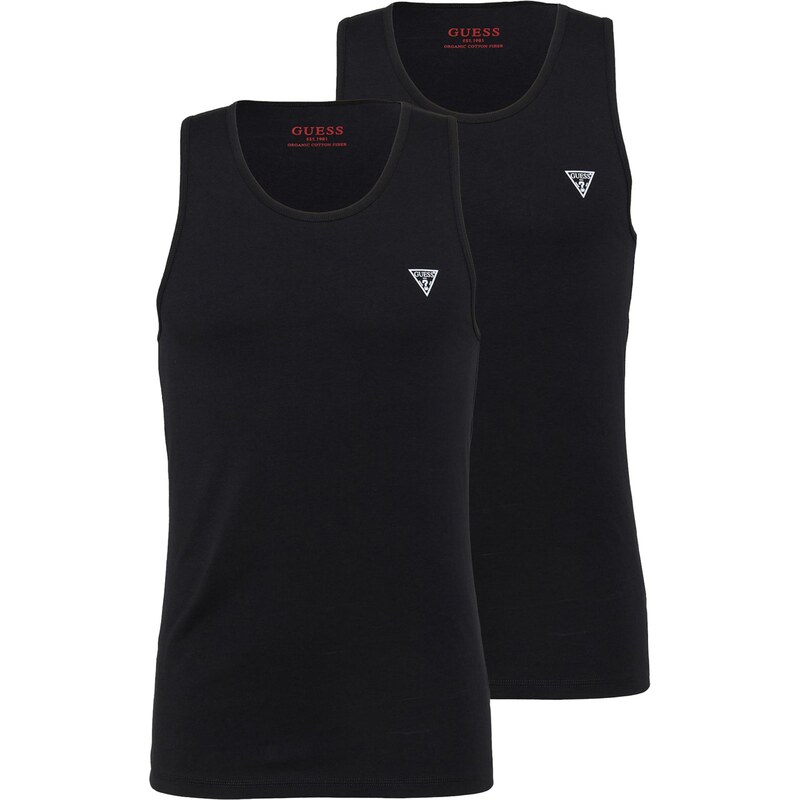 GUESS Tielko Caleb Hero čierna 67521217