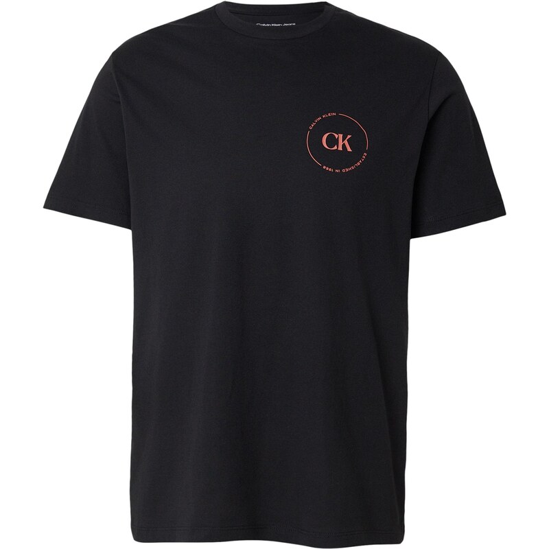 Calvin Klein Jeans Tričko svetloružová / čierna 67521258