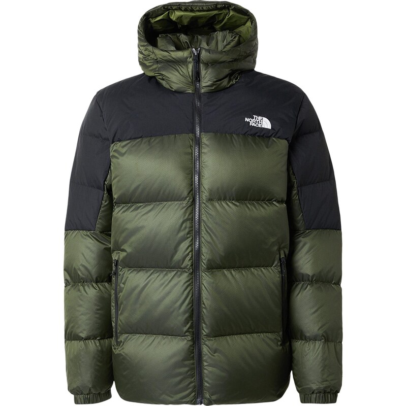 THE NORTH FACE Outdoorová bunda DIABLO tmavozelená / čierna 67521314