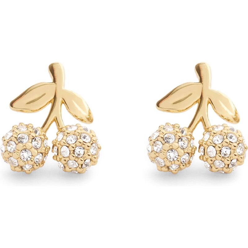 COACH Náušnice zlatá / priehľadná 67521354