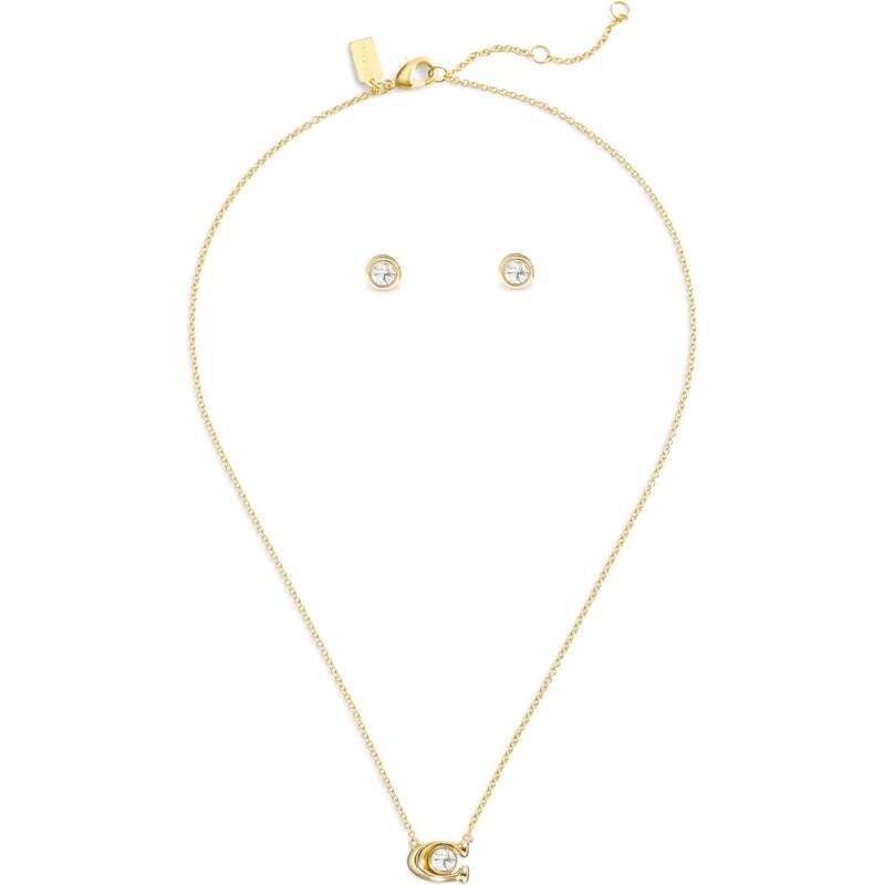 COACH Sada šperkov zlatá 67521361