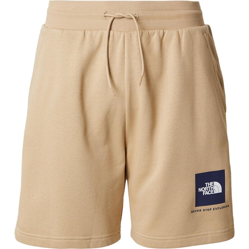 THE NORTH FACE Nohavice BOX NSE námornícka modrá / kaki / biela 67521439