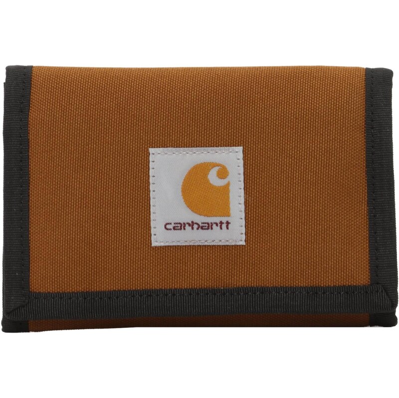 Carhartt WIP Peňaženka Alec koňaková / čierna / biela 67521453