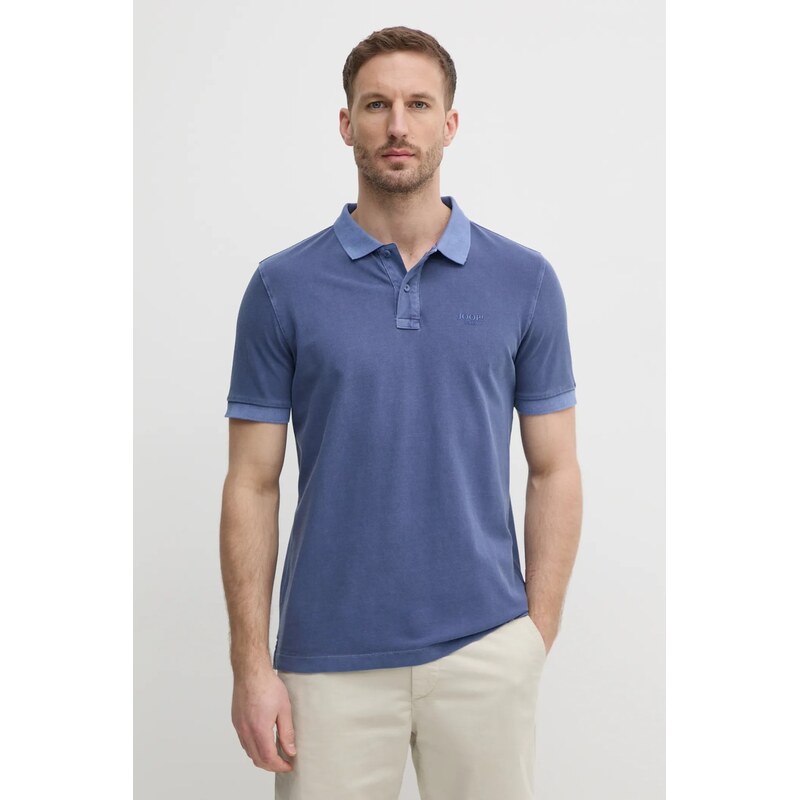 Joop! polo tričko pánske bavlnené s elastanom 64323113
