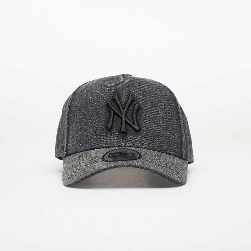 Šiltovka New Era 9FORTY Aframe MLB Denim New York Yankees Black 67519153
