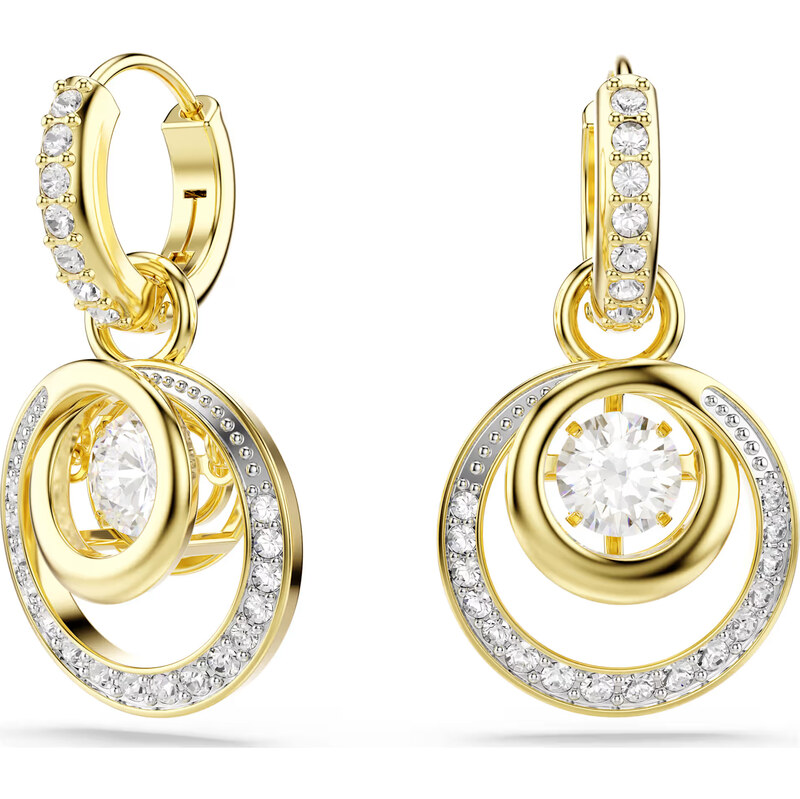 Swarovski Bicolor náušnice 2v1 s kryštálmi Swarovski Hyperbola 5738249 67519282