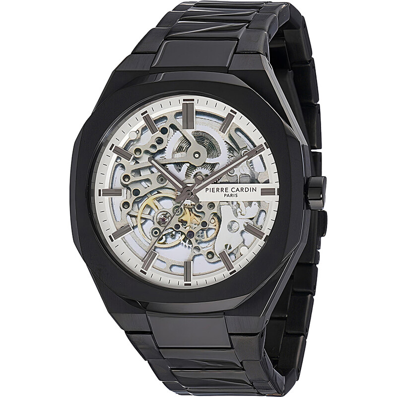 Pánske Hodinky Pierre Cardin CF.1002.MB (42 mm) Šedé / Čierne 67583200
