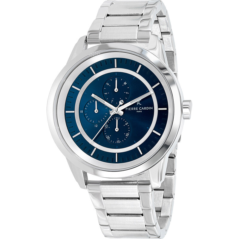 Pánske Hodinky Pierre Cardin CCP.5013 (45 mm) Modré / Šedé 67583190
