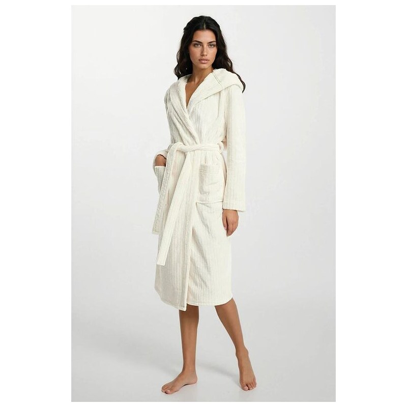 Henderson Dámsky hrejivý župan Dionne ecru 66437646