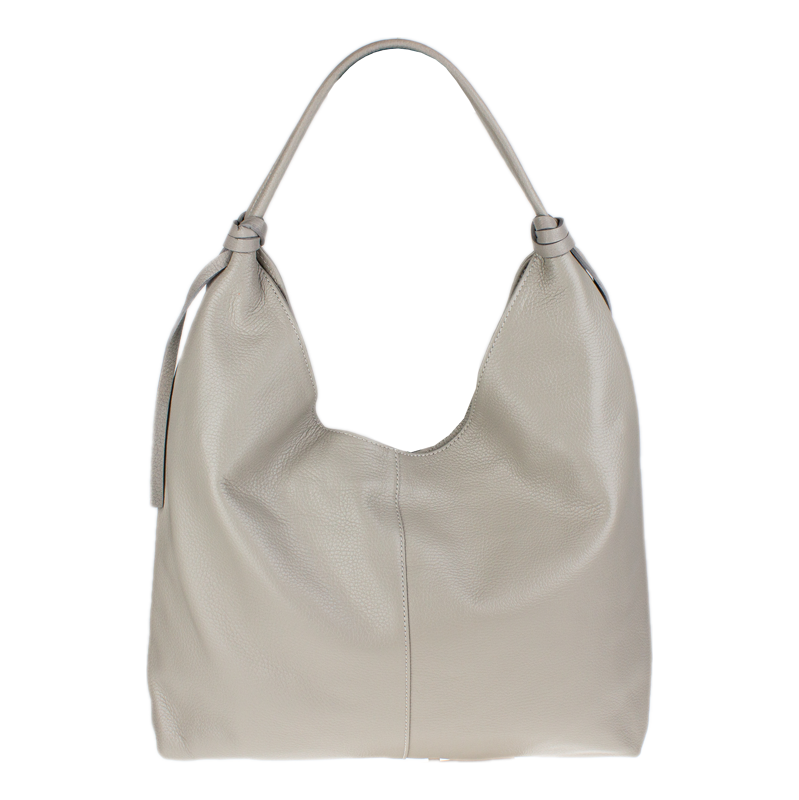 Sivá kožená talianska kabelka Delfina Grigia Perla NovaKabelka.sk 67527662