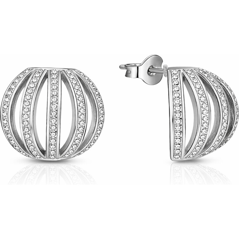 MOISS Slušivé visiace náušnice zo striebra E0003164 66586087