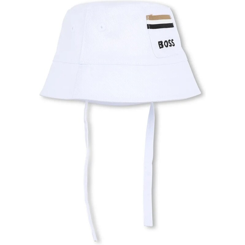 Detský bavlnený klobúk BOSS 67547787