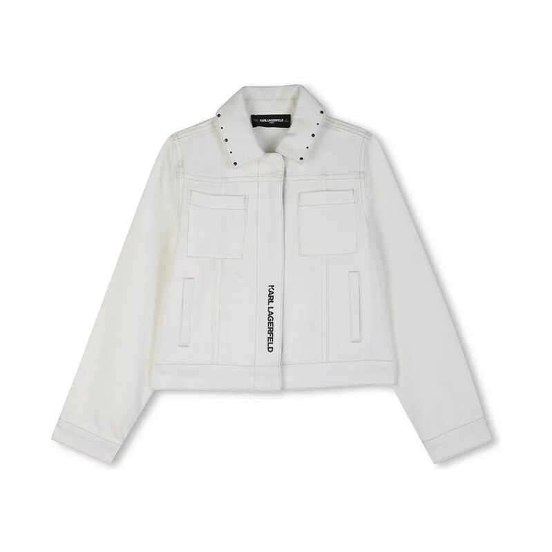 Detská rifľová bunda Karl Lagerfeld 67547968