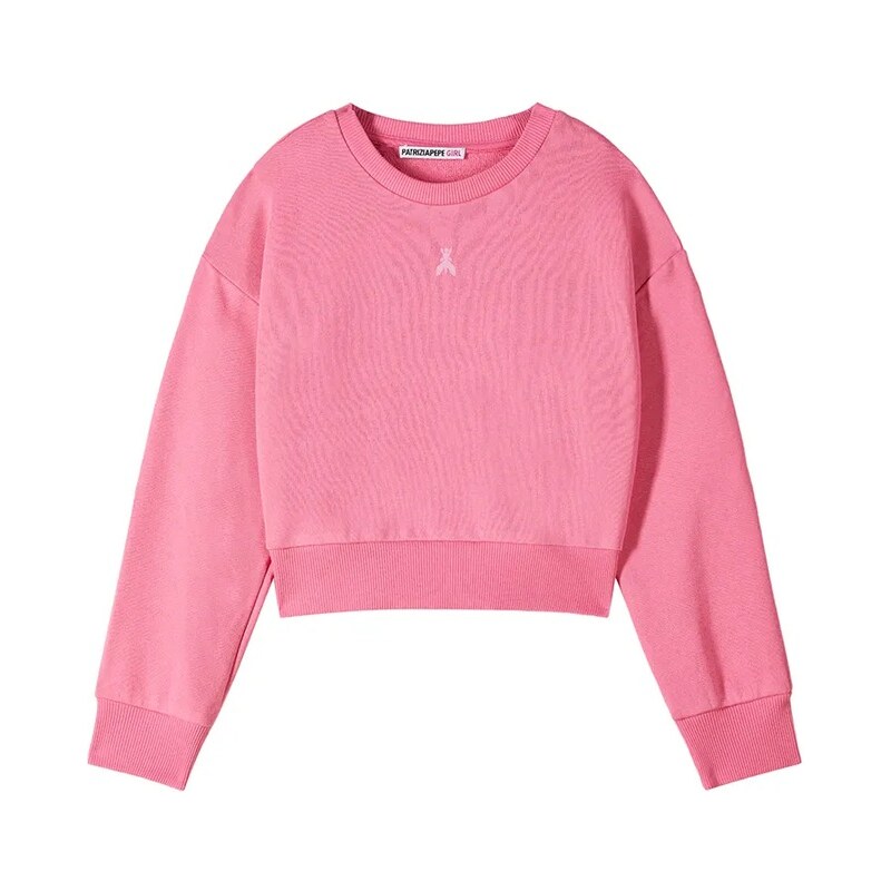 Detská bavlnená mikina Patrizia Pepe J315 67530885