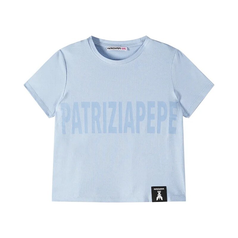 Detské bavlnené tričko Patrizia Pepe J331 67530737