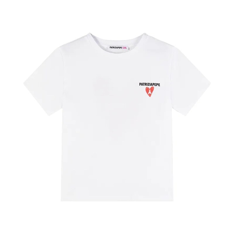 Detské bavlnené tričko Patrizia Pepe J411 67530746