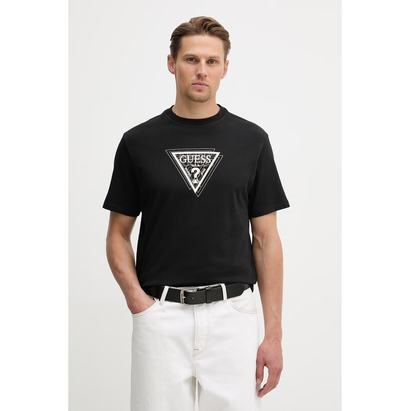 Bavlnené tričko Guess TERRY 67547561