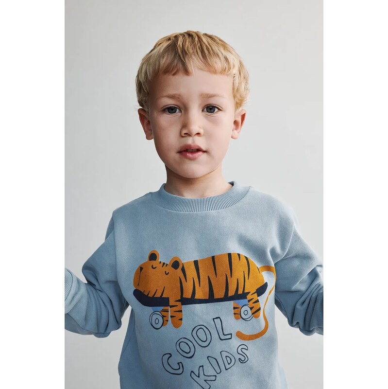 Detská bavlnená mikina Liewood Thora Placement Sweatshirt 67547745
