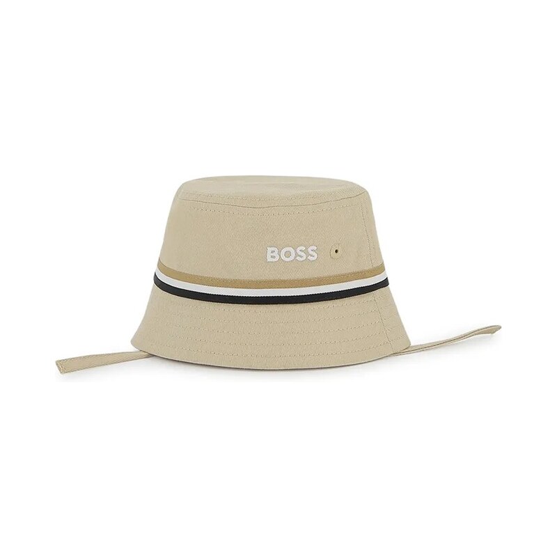 Detský bavlnený klobúk BOSS 67547786