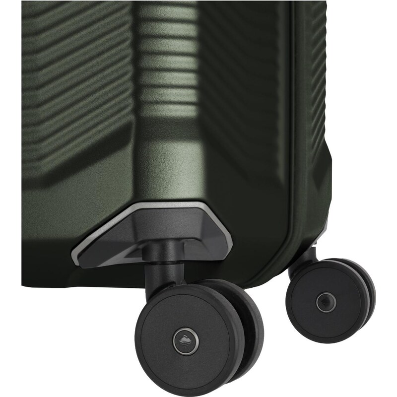 Stredný škrupinový kufor Travelite MillenniumPine Green 67531231