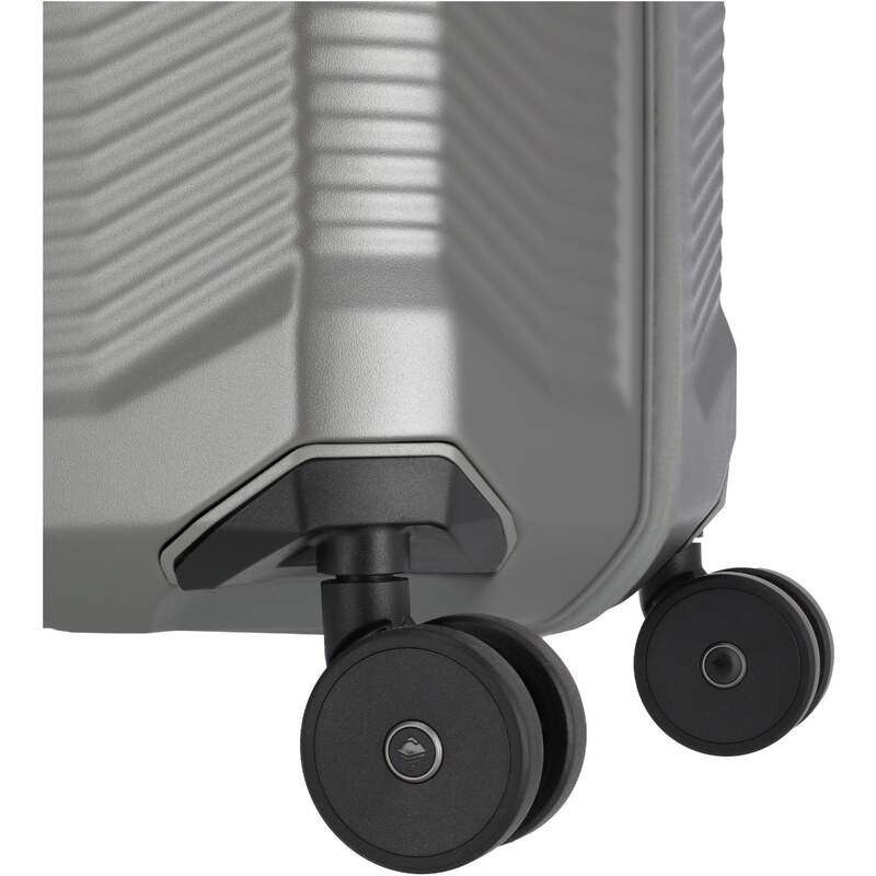 Stredný škrupinový kufor Travelite MillenniumSilver 67531232